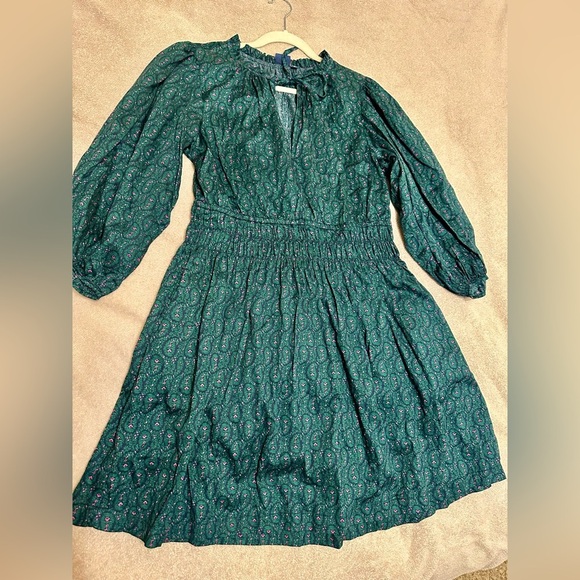 GAP Dark Green Long Sleeve Women’s Dress - Size M - Picture 9 of 9